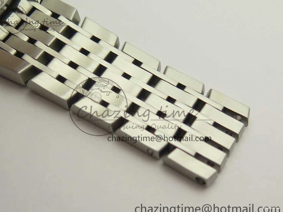 0403 De Ville Hour Vision 41mm SS VSF 1:1 Best Edition White Dial on SS Bracelet A8500 Super Clone Casual 7946